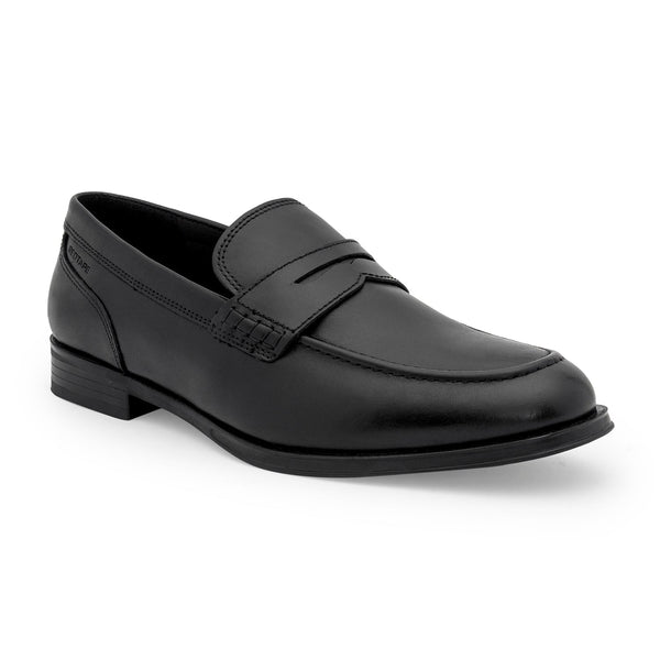 redtape Formal Loafers for Men Black