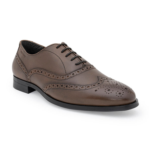 redtape Formal Oxford Shoes for Men Teak