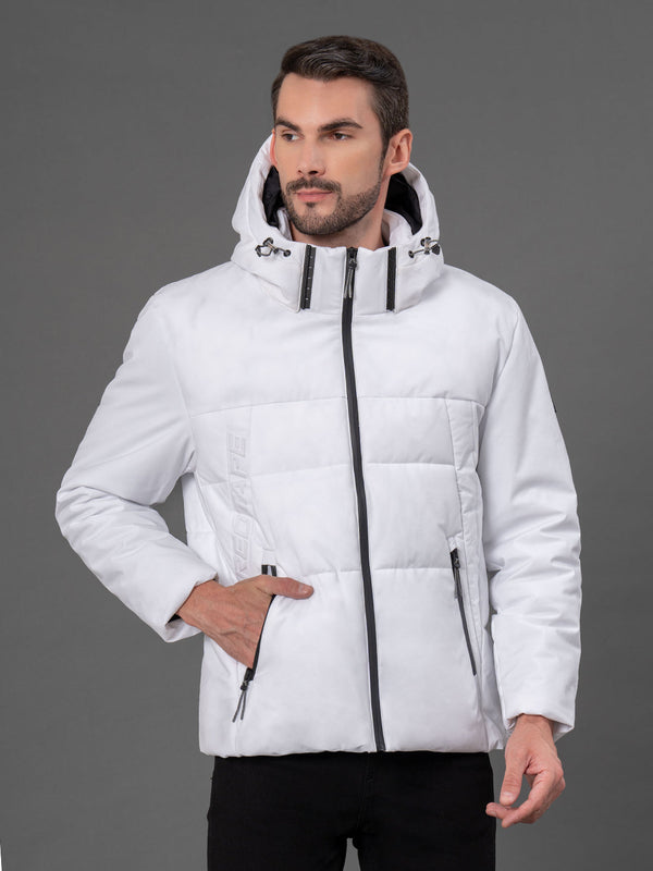 redtape Hooded Jacket for Men White