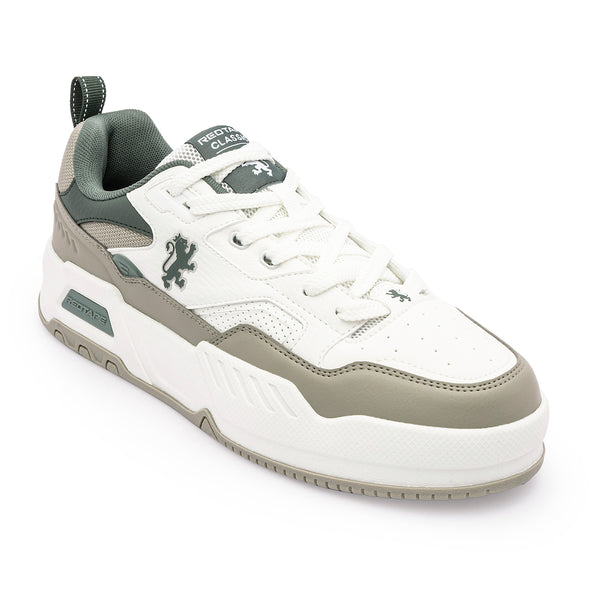 Redtape Lifestyle Sneakers For Men White/Olive