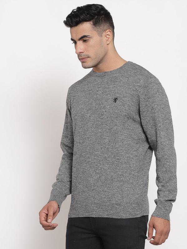 Redtape Men Dark Grey Sweater Dark Grey