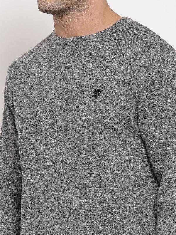 Redtape Men Dark Grey Sweater Dark Grey