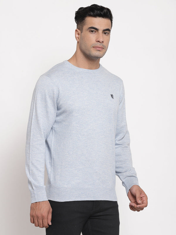 Redtape Men Light Blue Sweater Light Blue