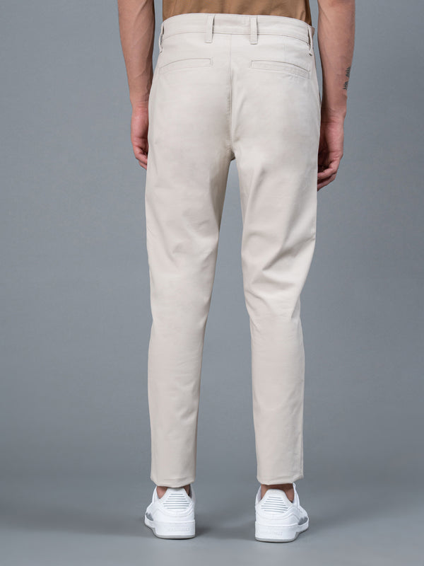 Redtape Men's Cotton Chinos Sand