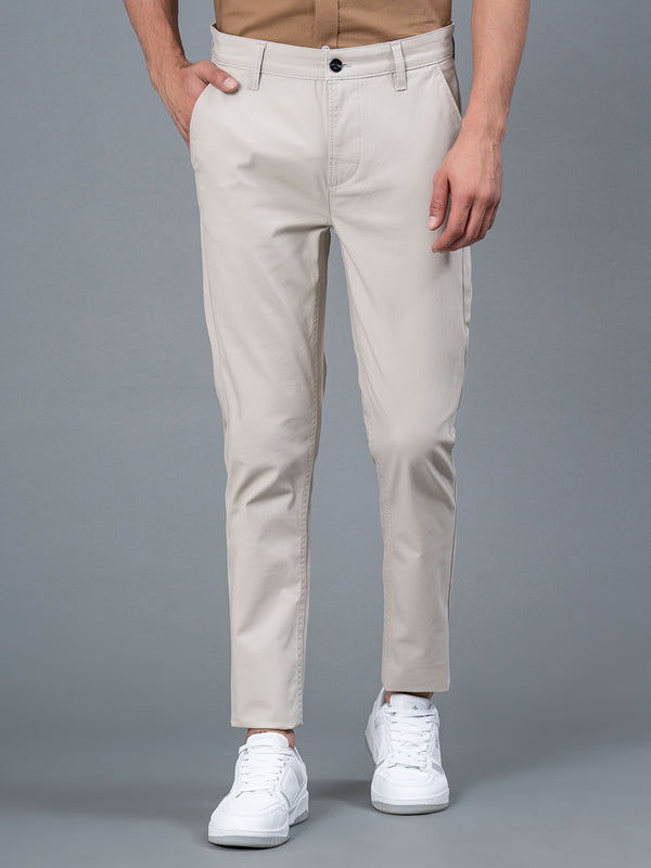 redtape Men's Cotton Chinos Sand