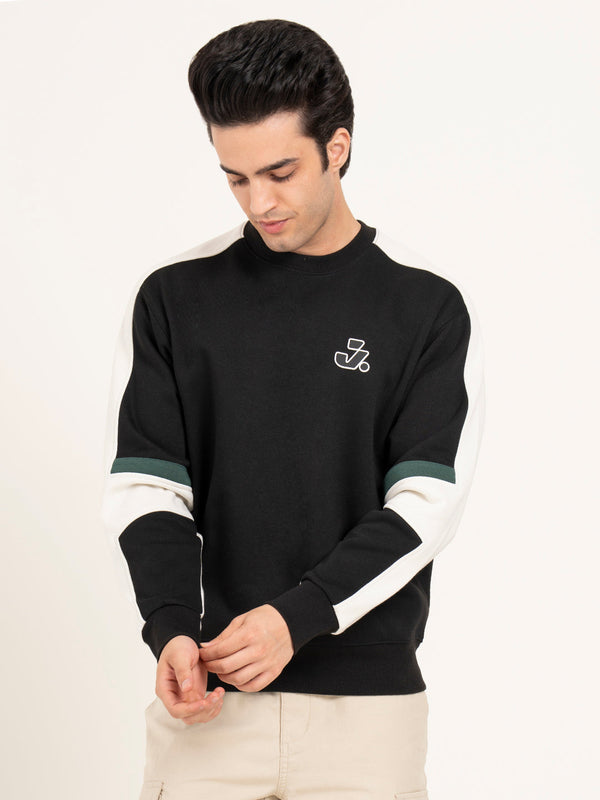 Redtape Men’s Fleece Sweatshirt Black