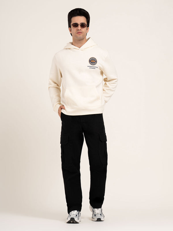 redtape Men’s Graphic Hoodie Off White