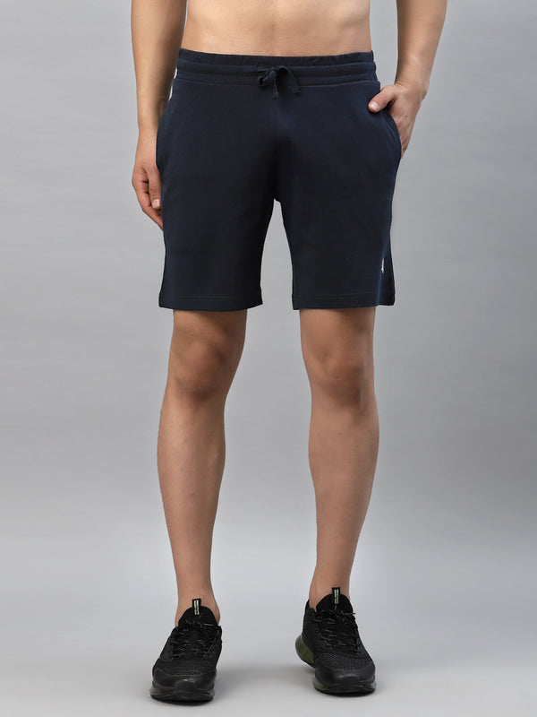 Redtape Men's Regular Fit Active Shorts Navy