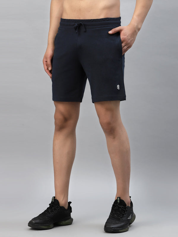 Redtape Men's Regular Fit Active Shorts Navy