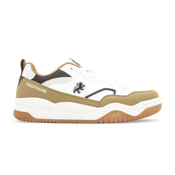 Redtape Men's Sneakers Mustard/White