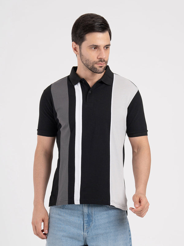 redtape Mens Polo T-Shirt Black