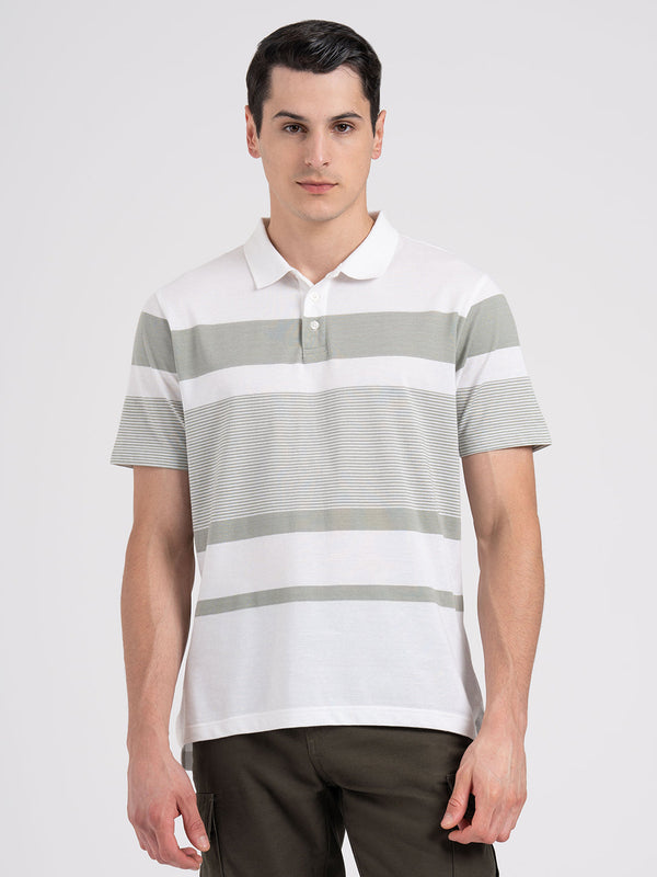 Redtape Polo T-shirt For Men White