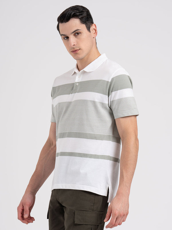 Redtape Polo T-shirt For Men White