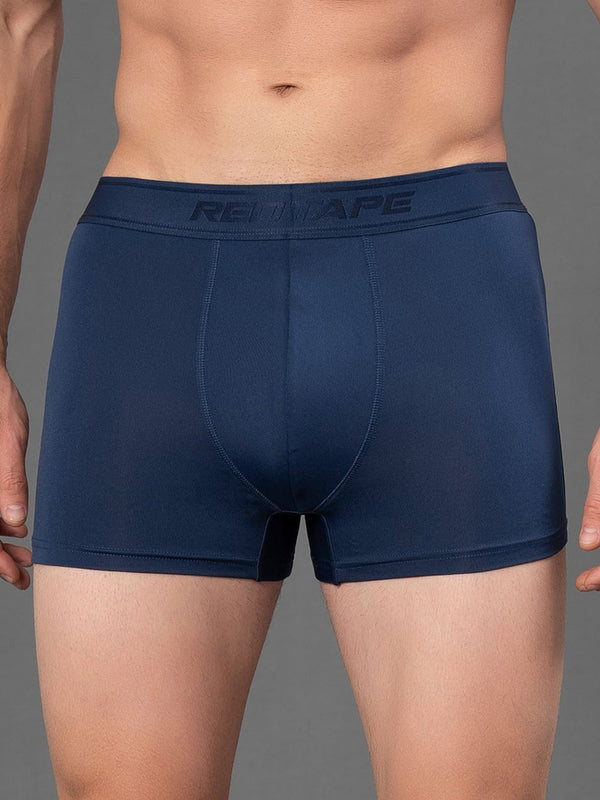 Redtape Premium Solid Trunks For Men Dark Blue