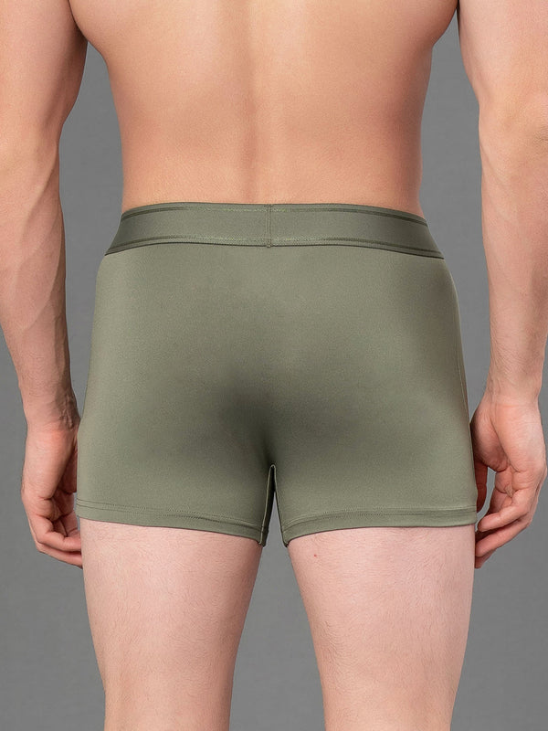 Redtape Premium Solid Trunks For Men Olive