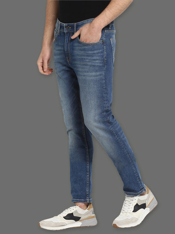 Redtape Skinny Fit Jeans For Men Medium Blue