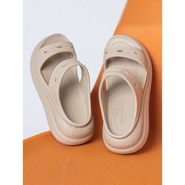 Redtape Sliders For Women Beige