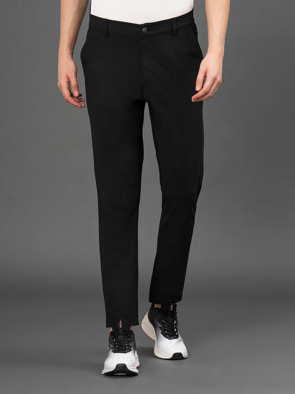 Redtape Solid Active Pant For Men Navy
