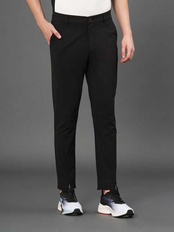 Redtape Solid Active Pant For Men Navy