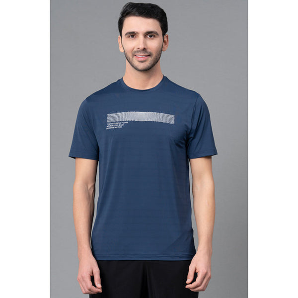 Redtape Sports T-Shirt For Men Mid Blue