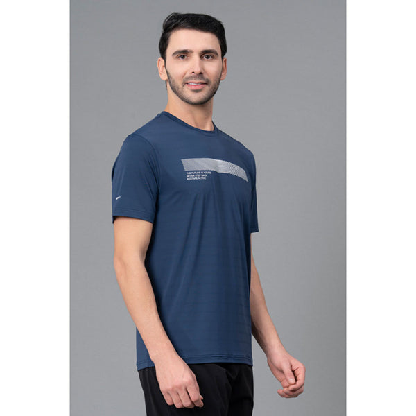 Redtape Sports T-Shirt For Men Mid Blue