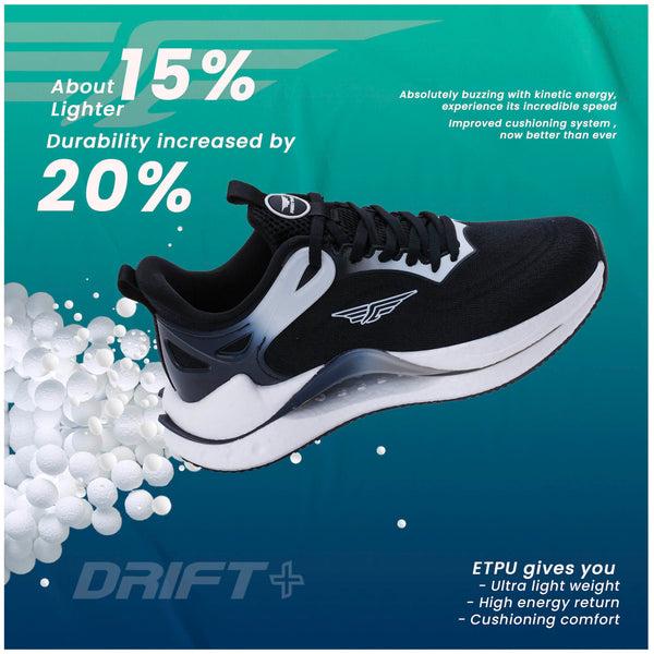 Redtape Sports Walking Shoes For Women Black