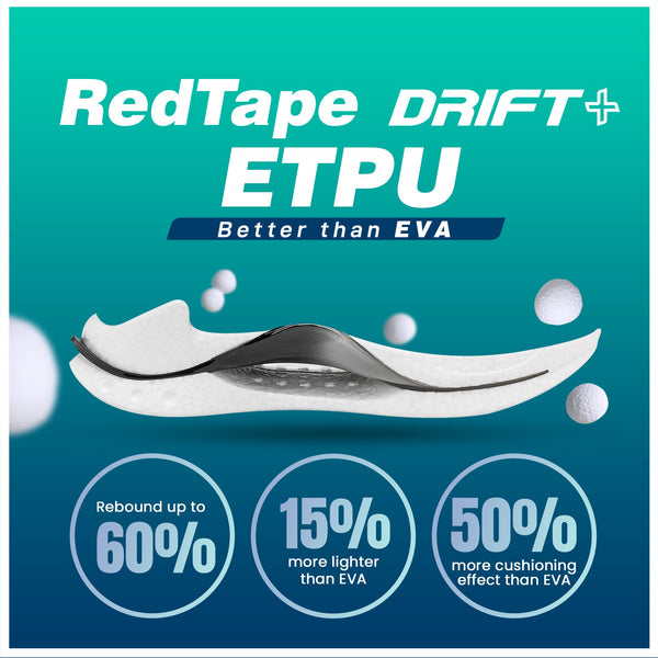 Redtape Sports Walking Shoes For Women Black