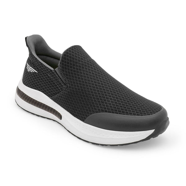 Redtape Walking Slip-On Shoes For Men Dark Grey