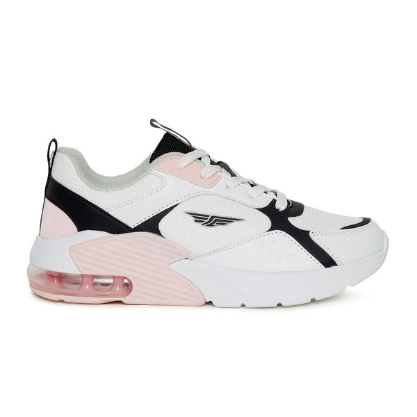 Redtape Walking Sports Shoes For Women White/Black