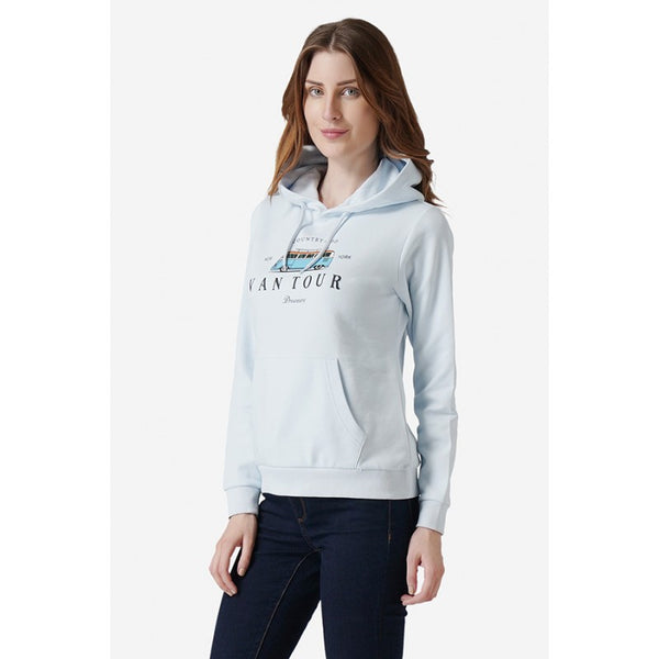 Redtape Women Light Blue Hoodie