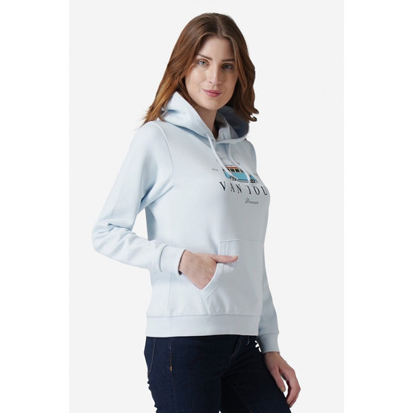Redtape Women Light Blue Hoodie