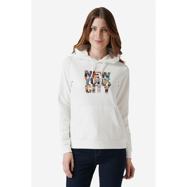 Redtape Women Off White Hoodie