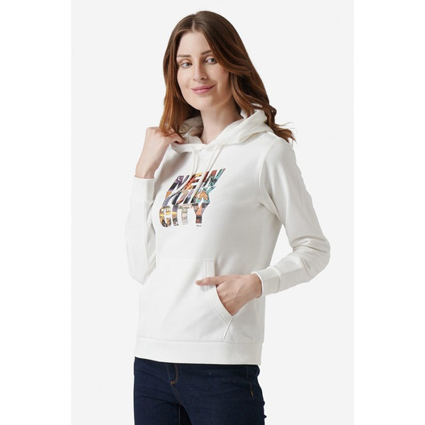 Redtape Women Off White Hoodie