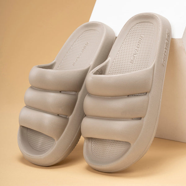 redtape Women's Flip Flop Sliders Beige