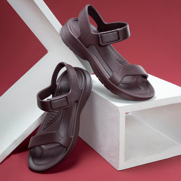 Redtape Women's Lifestyle Sandals Wine