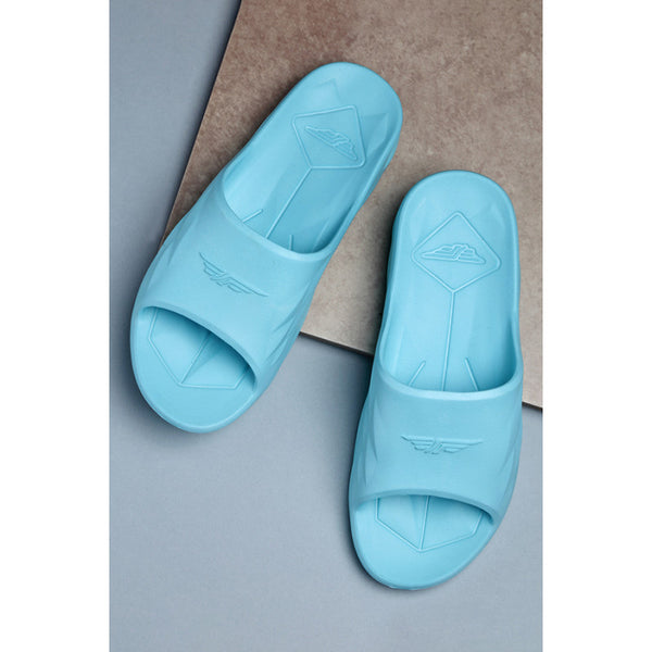 redtape Women's Sky Blue Sliders BLUE