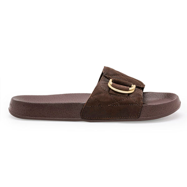 Redtape Women's Sliders/Slip-On Slippers Brown