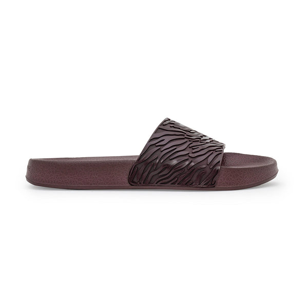 Redtape Women's Slip-On Sliders Wine 01