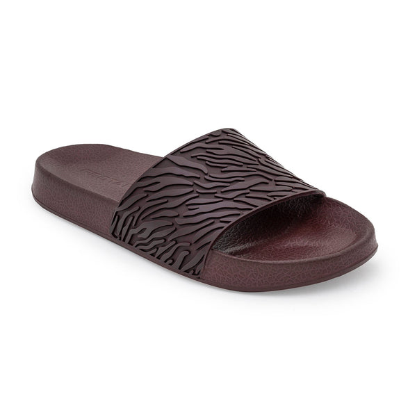 Redtape Women's Slip-On Sliders Wine 01