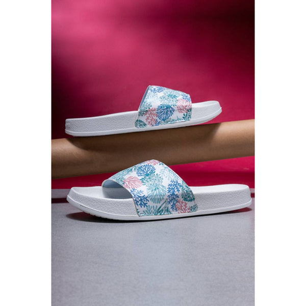 Redtape Women White Sliders White