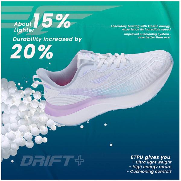 Redtape Sports Walking Shoes For Women White/Purple