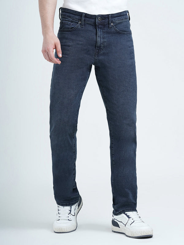 redtape Straight Fit Vintage Jeans for Men | Timeless Everyday Denim Vintage Dark Indigo