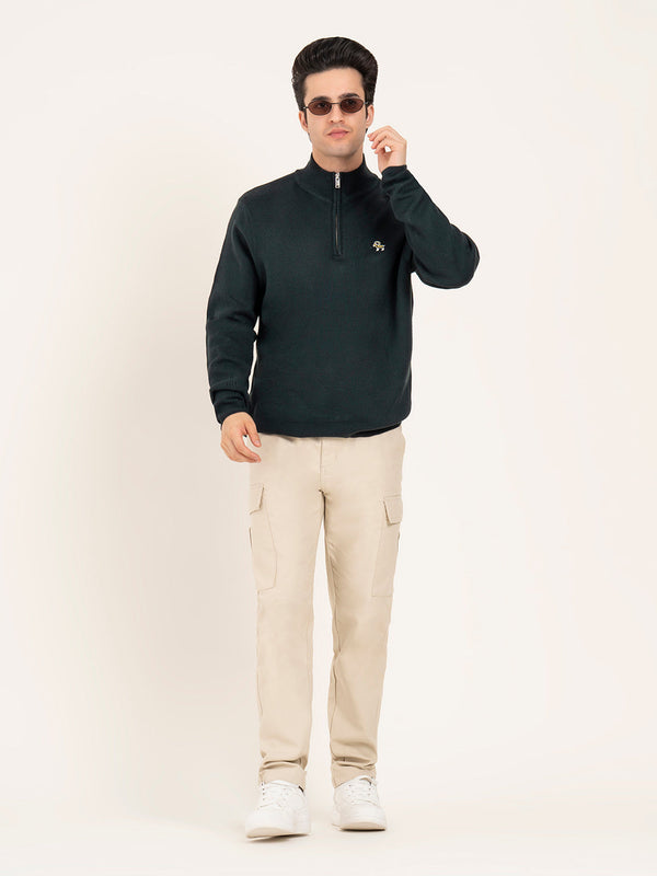 redtape Teal Men’s Sweaters for Winters | Effortless Winter Warmth Teal