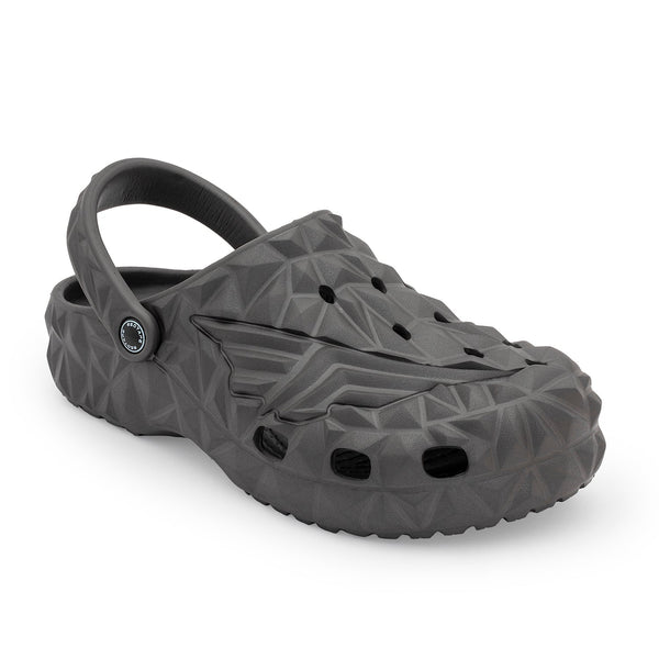 Redtape Unisex Casual Sliders With Lightweight Clog Design Grey