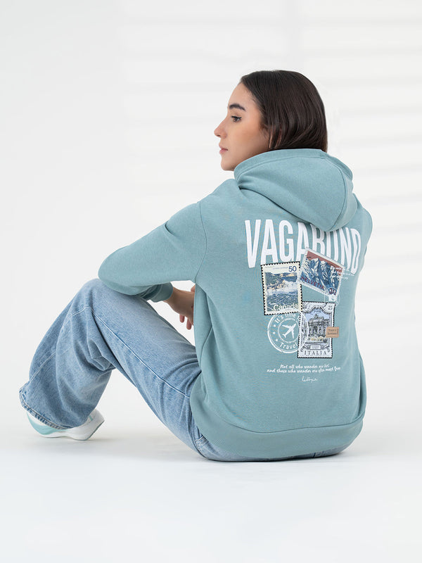 Redtape Women Pastel Green Hoodie | Everyday Functional Wear Pastel Green