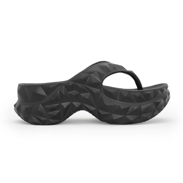 Redtape Women's Pool Sliders For Everyday Casual Comfort Black