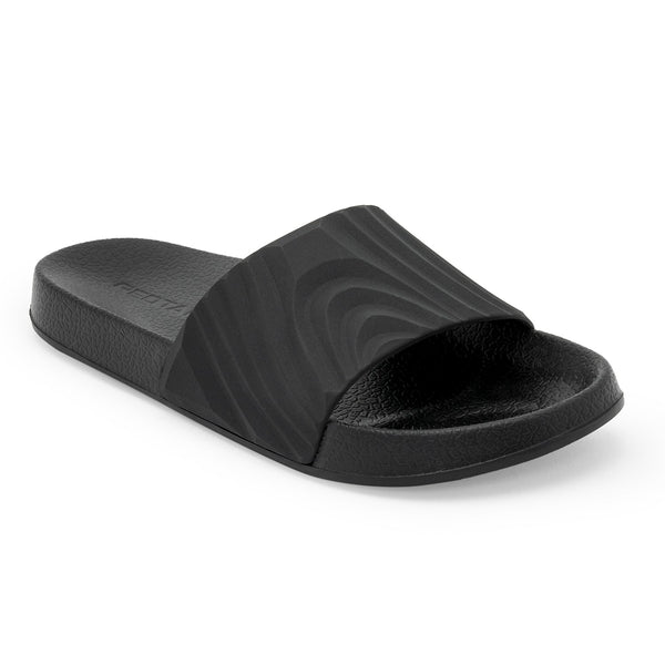 Redtape Women's Pool Sliders For Relaxed Everyday Style Black