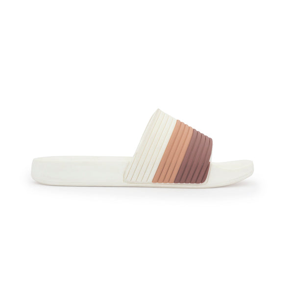 Redtape Women’s Sliders For Everyday Casual And Poolside Comfort Off White/Pink