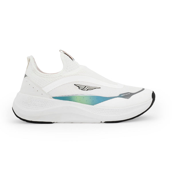 Redtape Women’s Slip-On Walking Shoes For Lightweight Comfort White/Blue