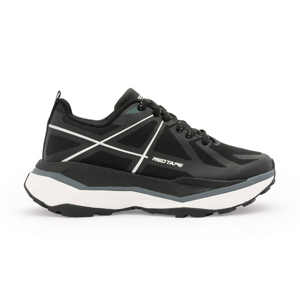 Redtape Women’s Sports Shoes – Lightweight ETPU Athleisure Comfort In Black Black